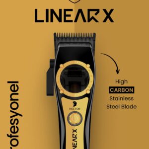 HECTOR LINEAR X Clipper | Aparat de tuns profesional wireless 11.000 rpm