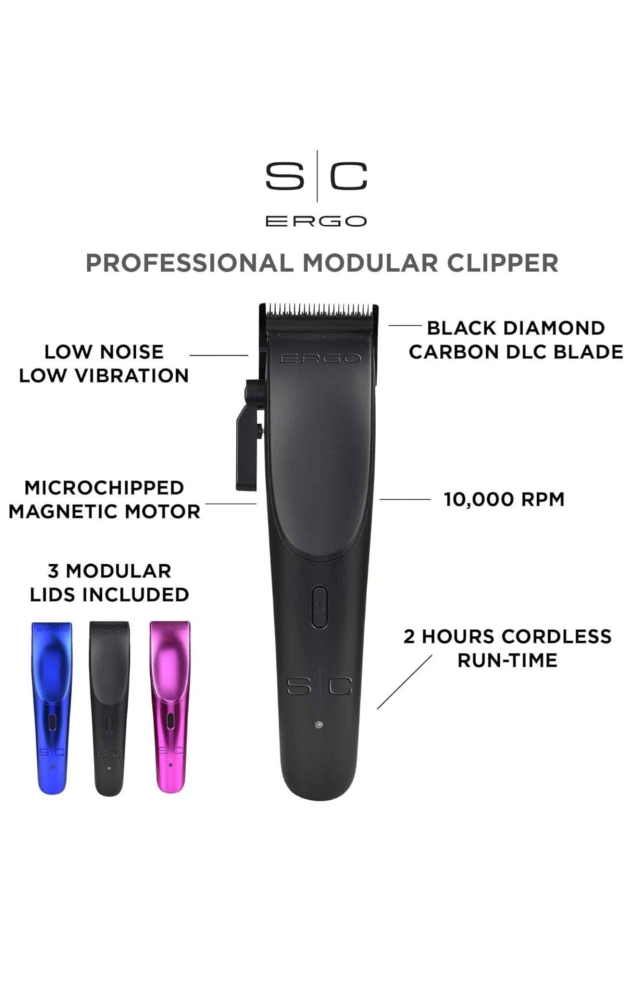STYLECRAFT ERGO MAGNETIC CLIPPER - imagine 2