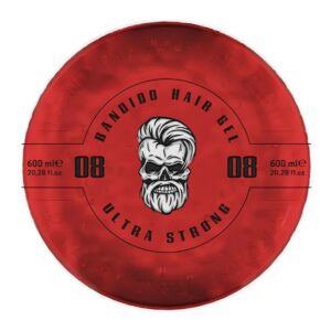 Gel de Păr BANDIDO 08 Ultra Strong 600 ml – Fixare Profesională