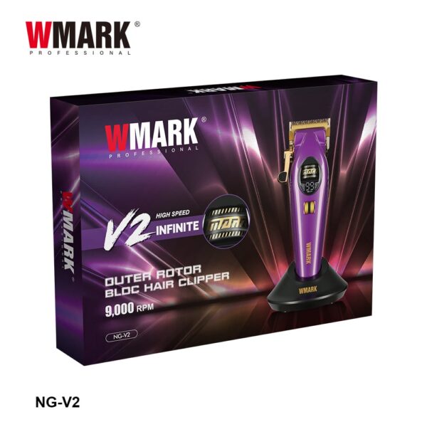 WMARK NG-V2 – Mașină de tuns profesională 9000 RPM