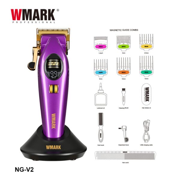 WMARK NG-V2 – Mașină de tuns profesională 9000 RPM