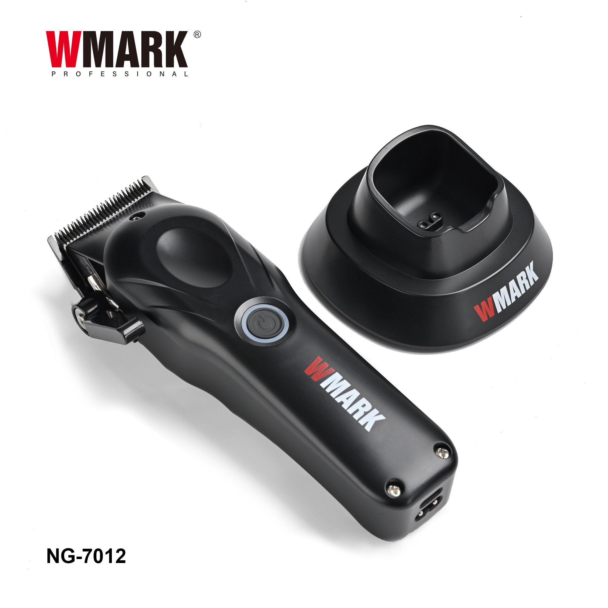 Mașină de tuns profesională WMARK NG-7012 – Motor Brushless, încărcare USB, autonomie mare - imagine 4