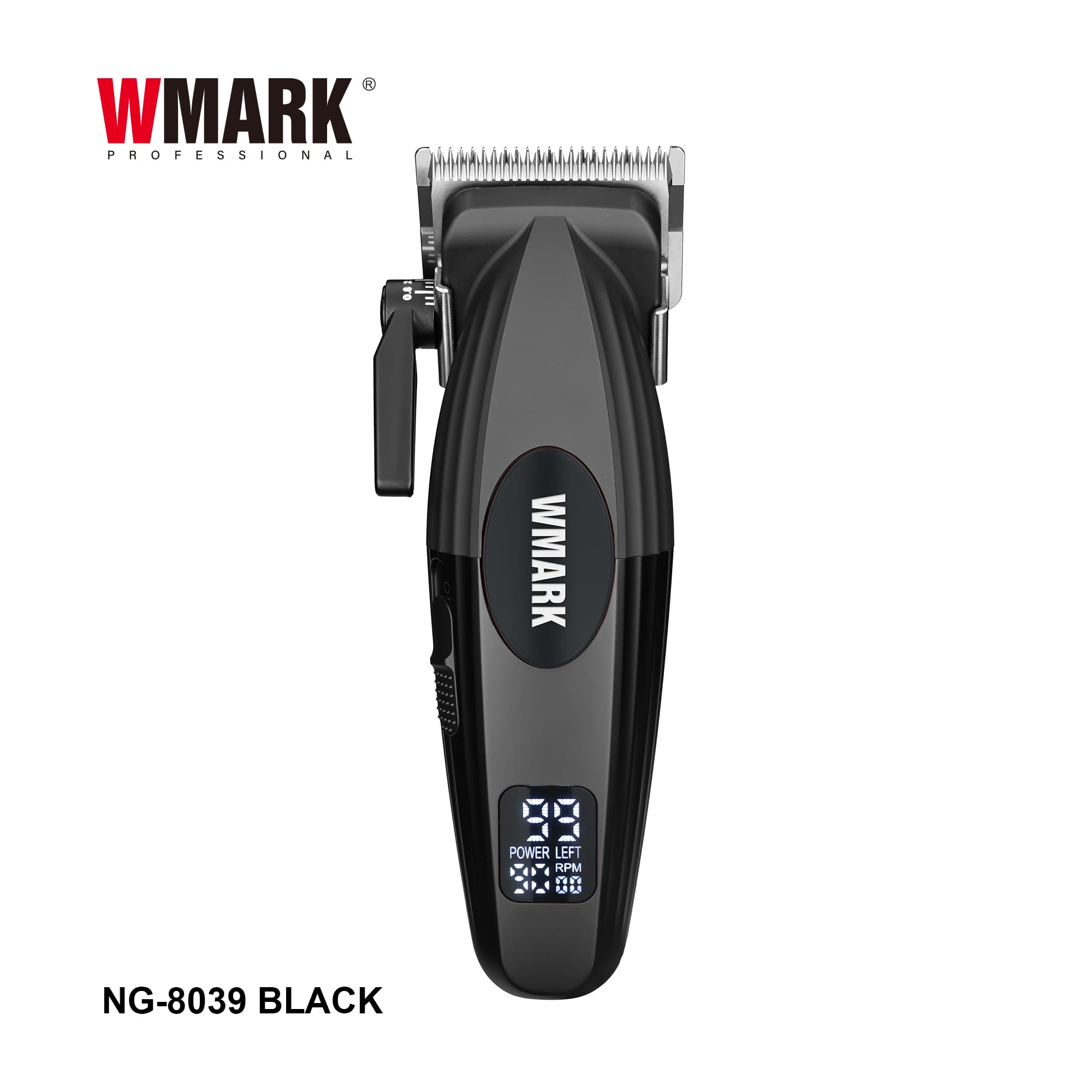 WMARK NG-8039 MINI – MAȘINĂ DE TUNS PROFESIONALĂ 9000 RPM, NEGRU / ROȘU - imagine 4